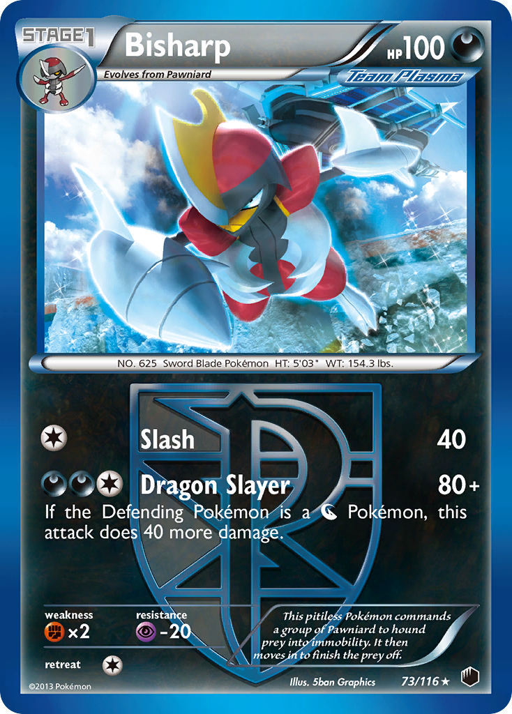 Bisharp — illustrated card