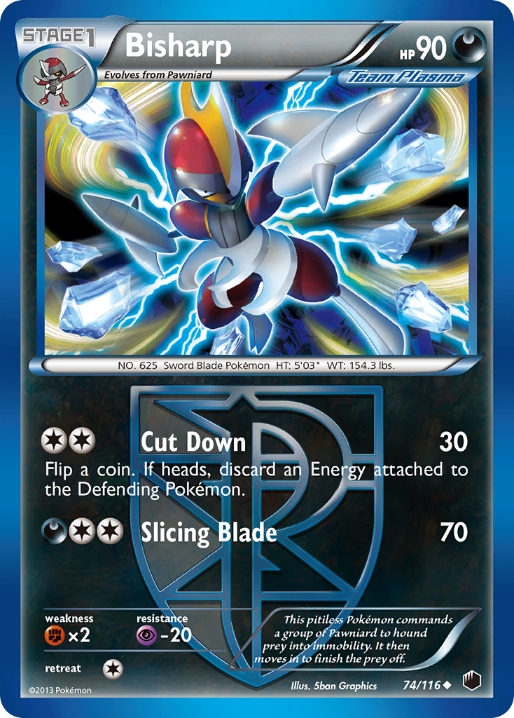 Bisharp — illustrated card
