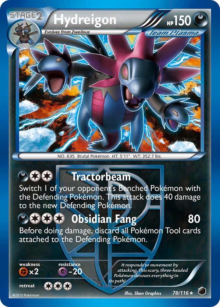 Hydreigon — illustrated card