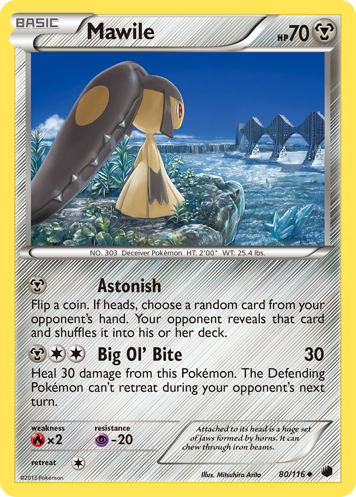 Mawile — illustrated card