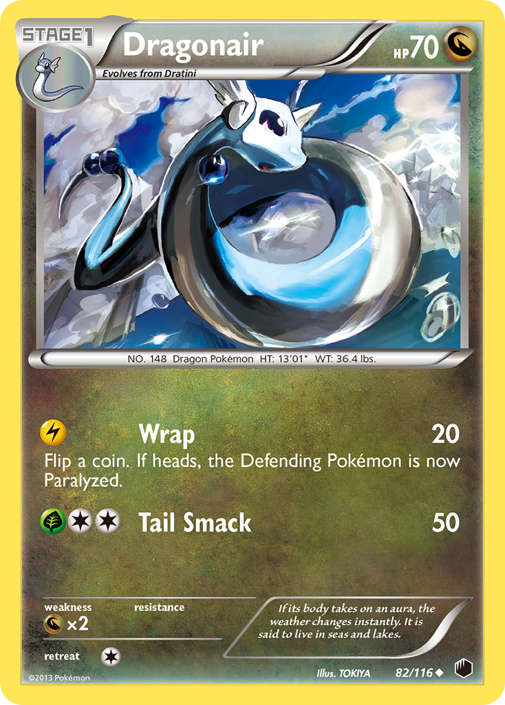 Dragonair — illustrated card