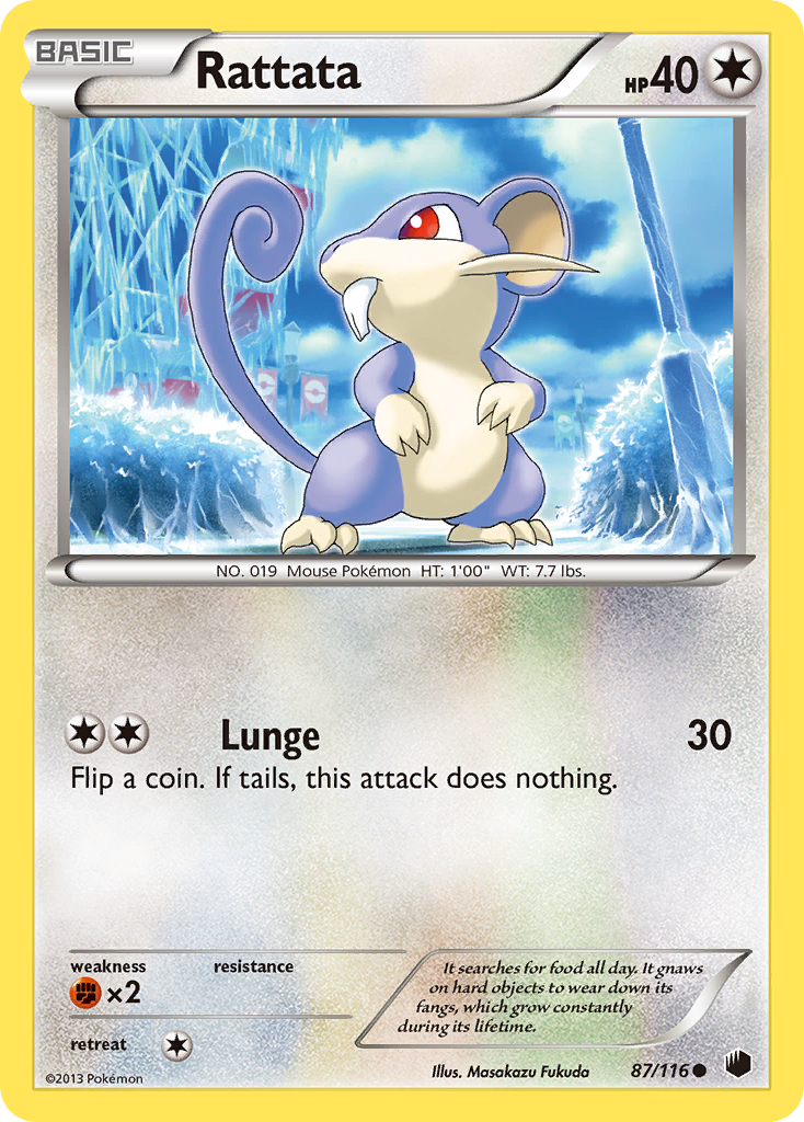 Rattata — illustrated card