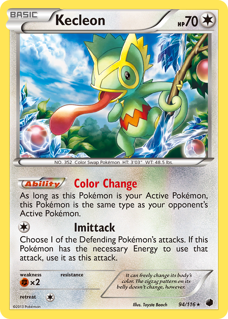 Kecleon — illustrated card