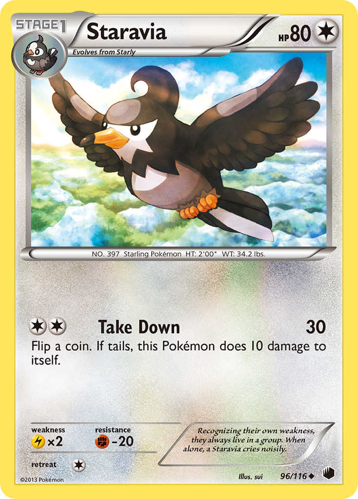 Staravia — illustrated card