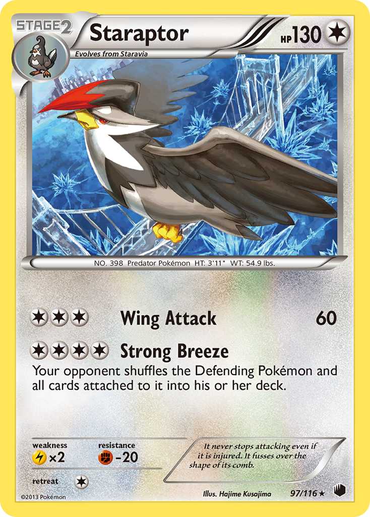 Staraptor — illustrated card