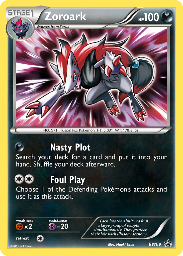 Zoroark — illustrated card