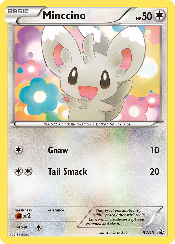 Minccino — illustrated card