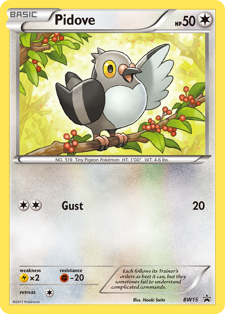 Pidove — illustrated card