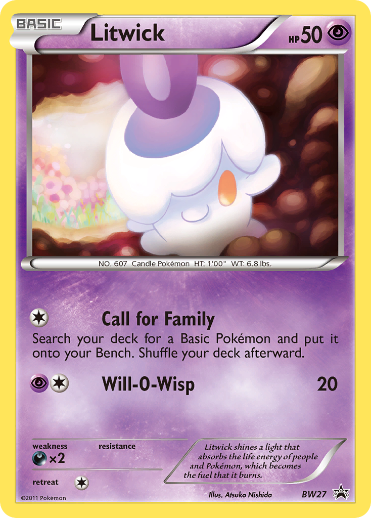 Litwick — illustrated card