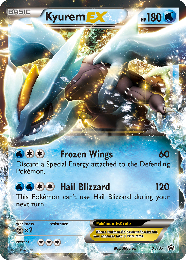 Kyurem-EX — illustrated card