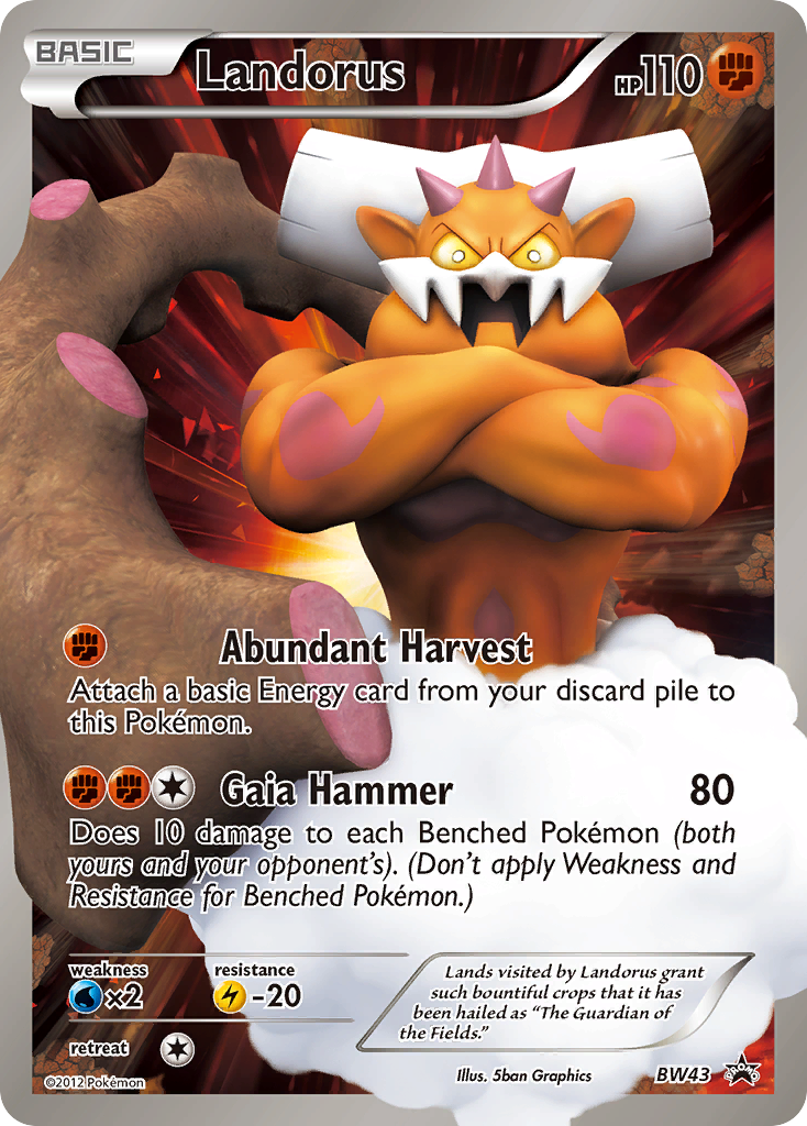 Landorus — illustrated card