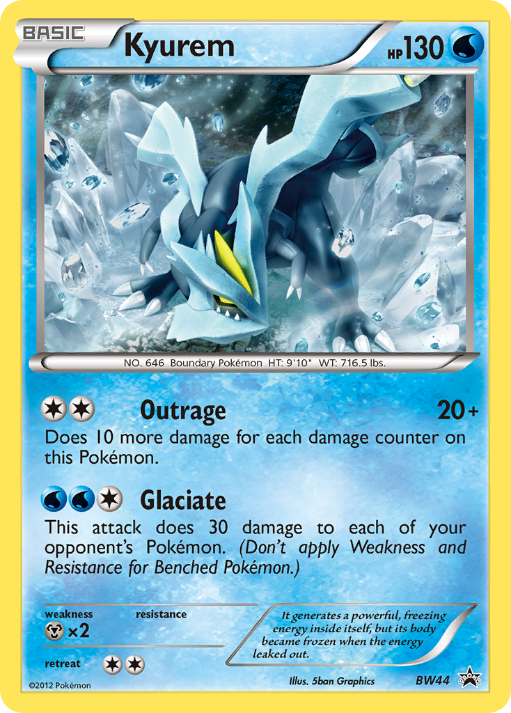 Kyurem — illustrated card