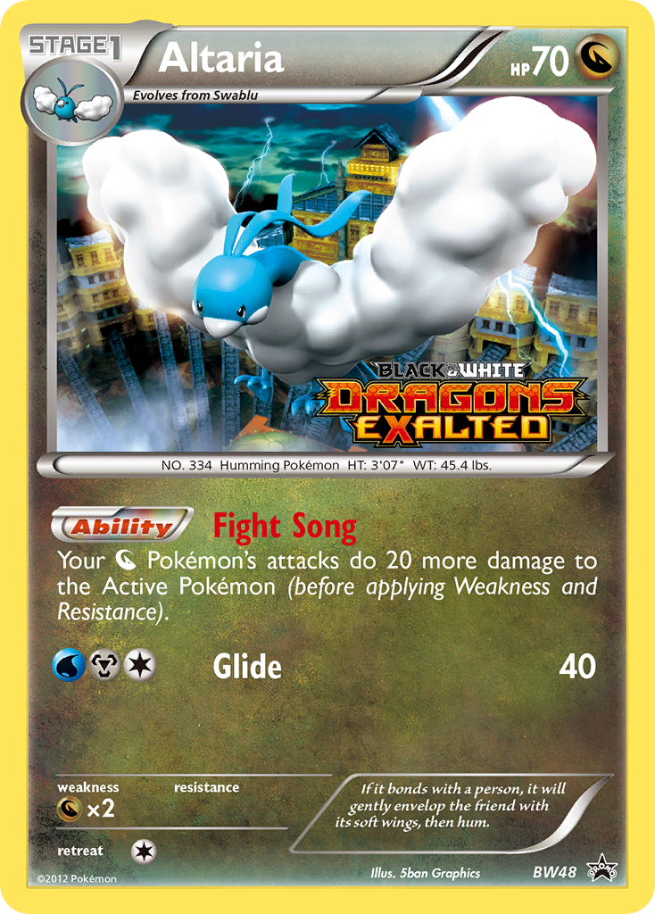 Altaria — illustrated card