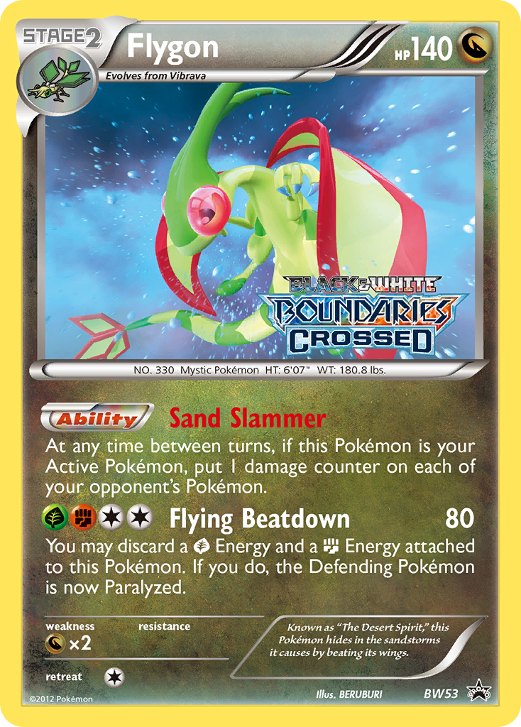 Flygon — illustrated card