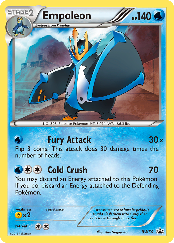 Empoleon — illustrated card