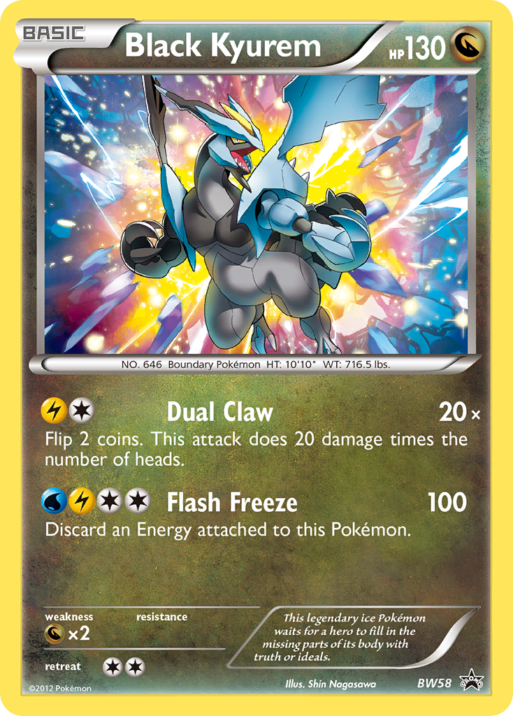 Black Kyurem — illustrated card