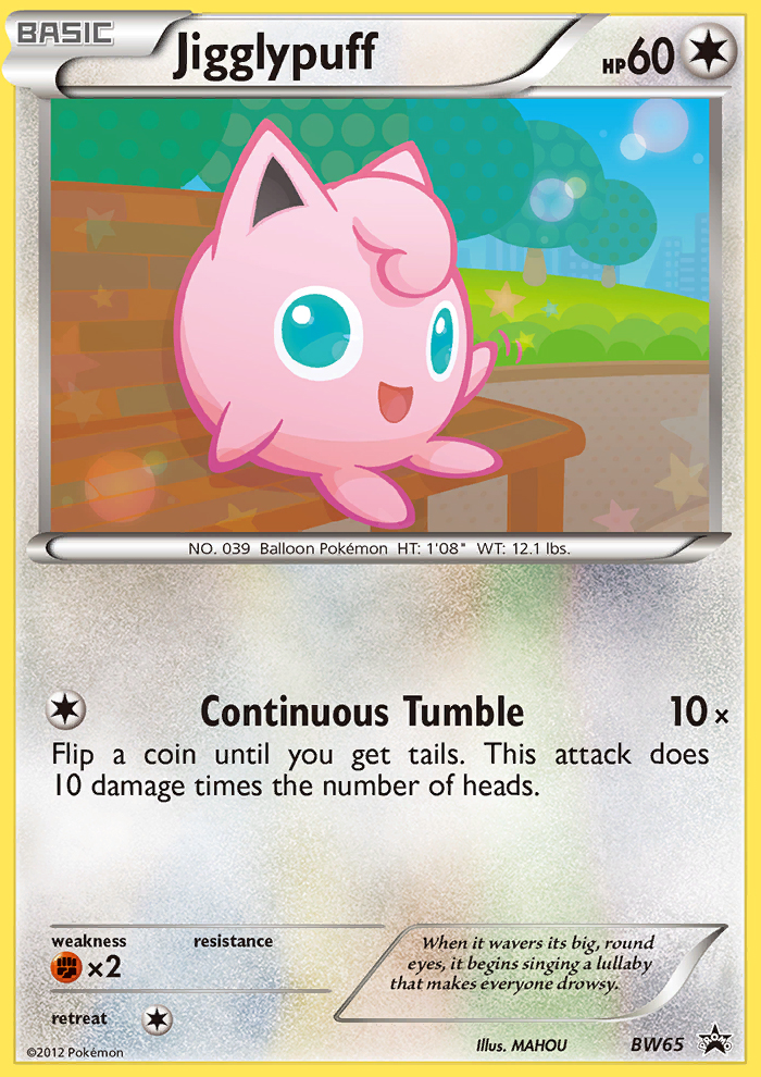 Jigglypuff — illustrated card