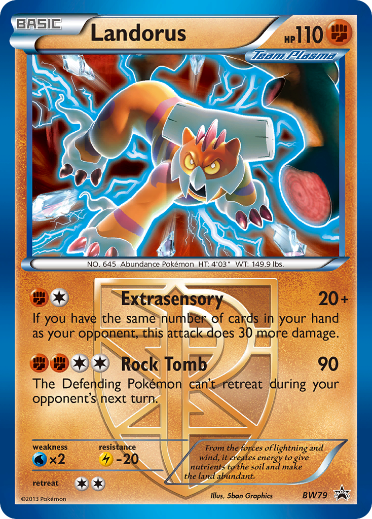 Landorus — illustrated card
