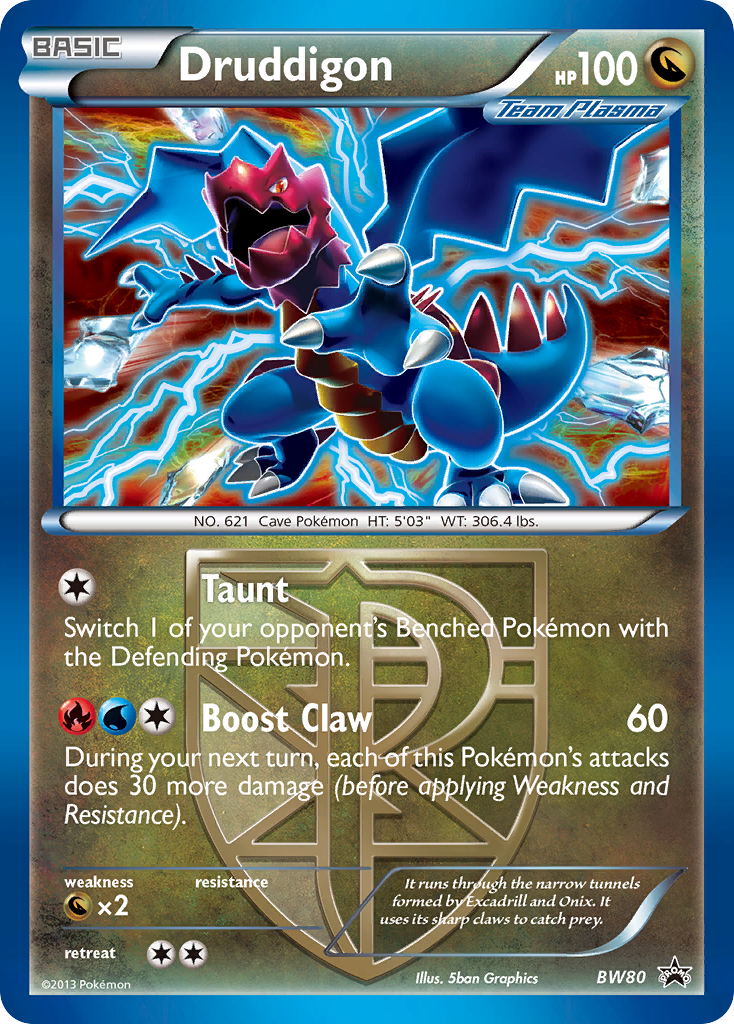 Druddigon — illustrated card