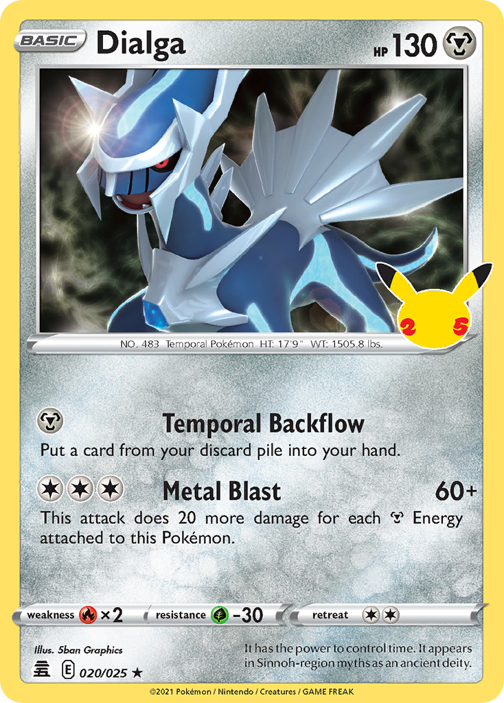 Dialga — illustrated card