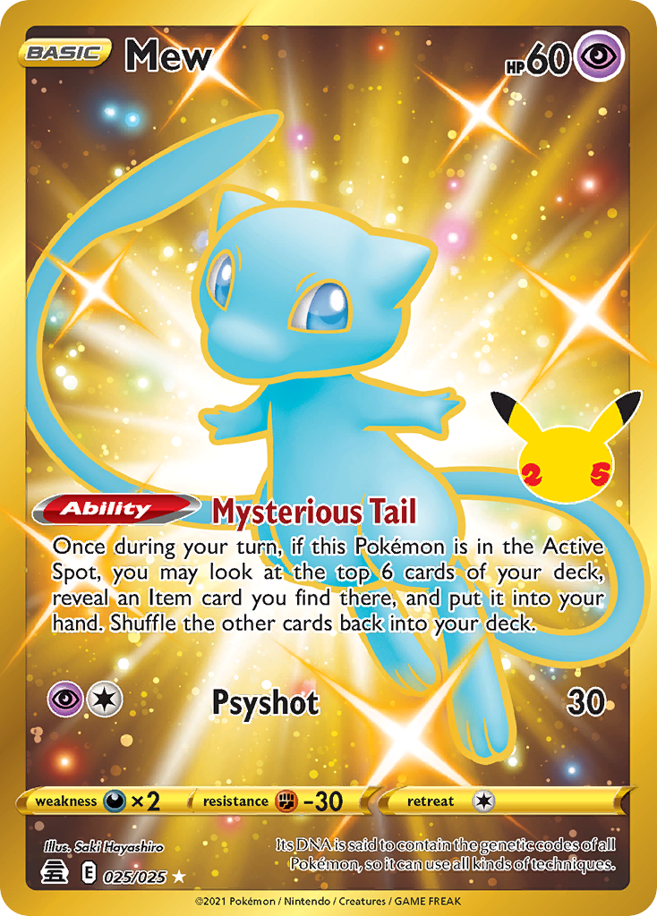 Mew — illustrated card