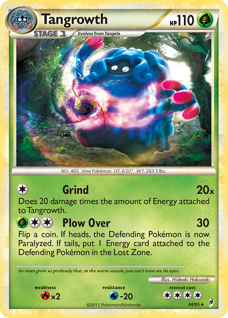 Tangrowth — illustrated card