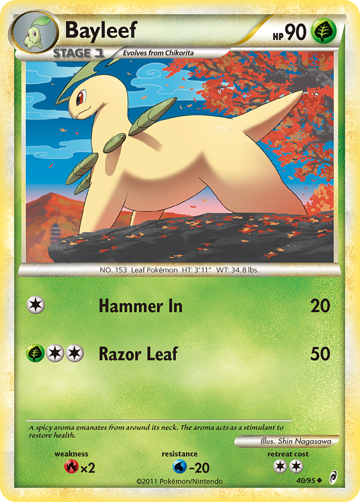 Bayleef — illustrated card
