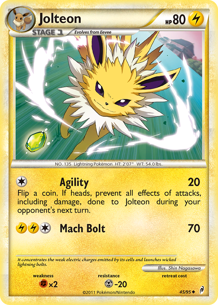 Jolteon — illustrated card
