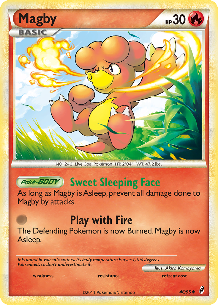 Magby — illustrated card