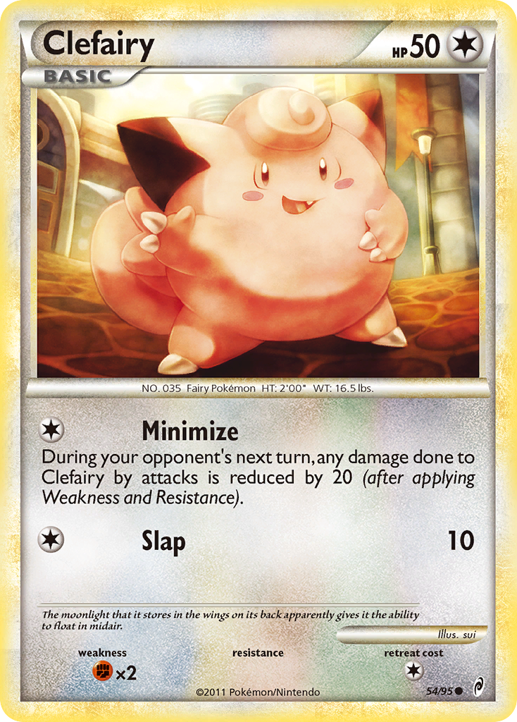 Clefairy — illustrated card