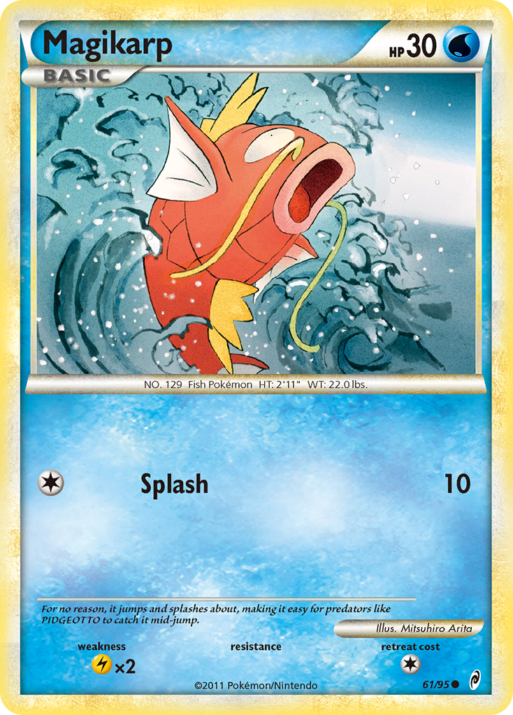 Magikarp — illustrated card