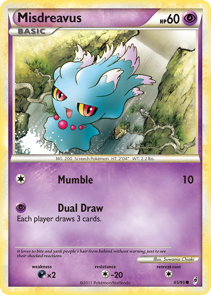 Misdreavus — illustrated card