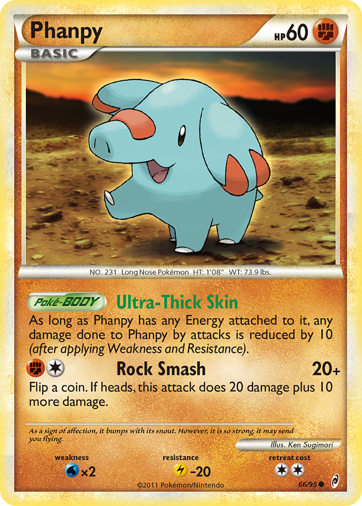 Phanpy — illustrated card