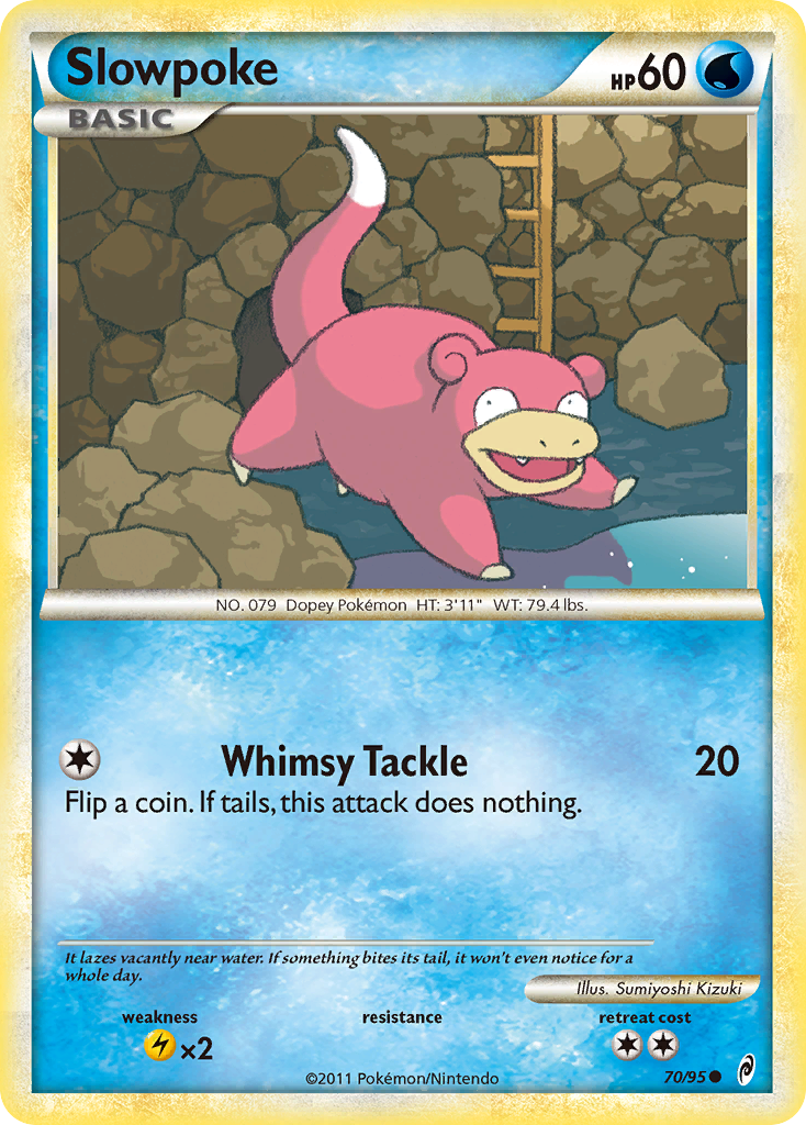 Slowpoke — illustrated card