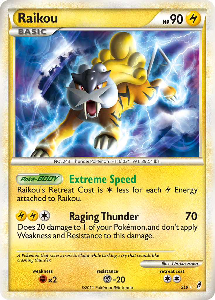 Raikou — illustrated card