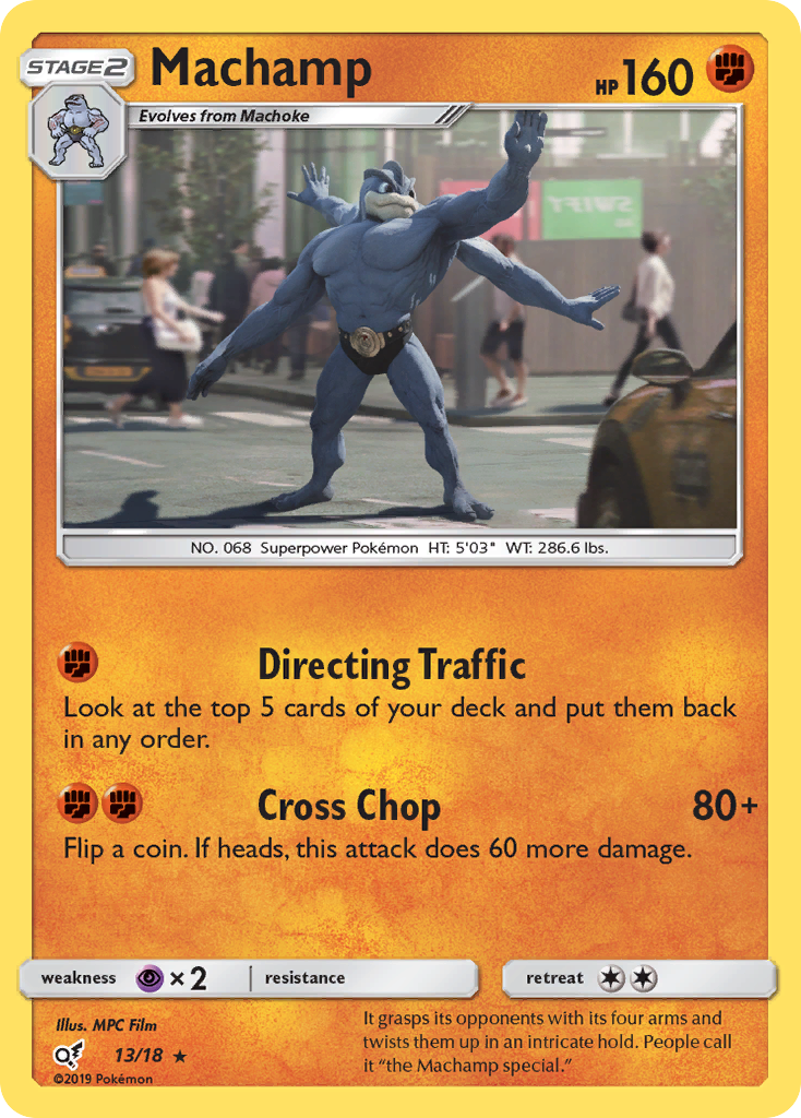 Machamp — illustrated card
