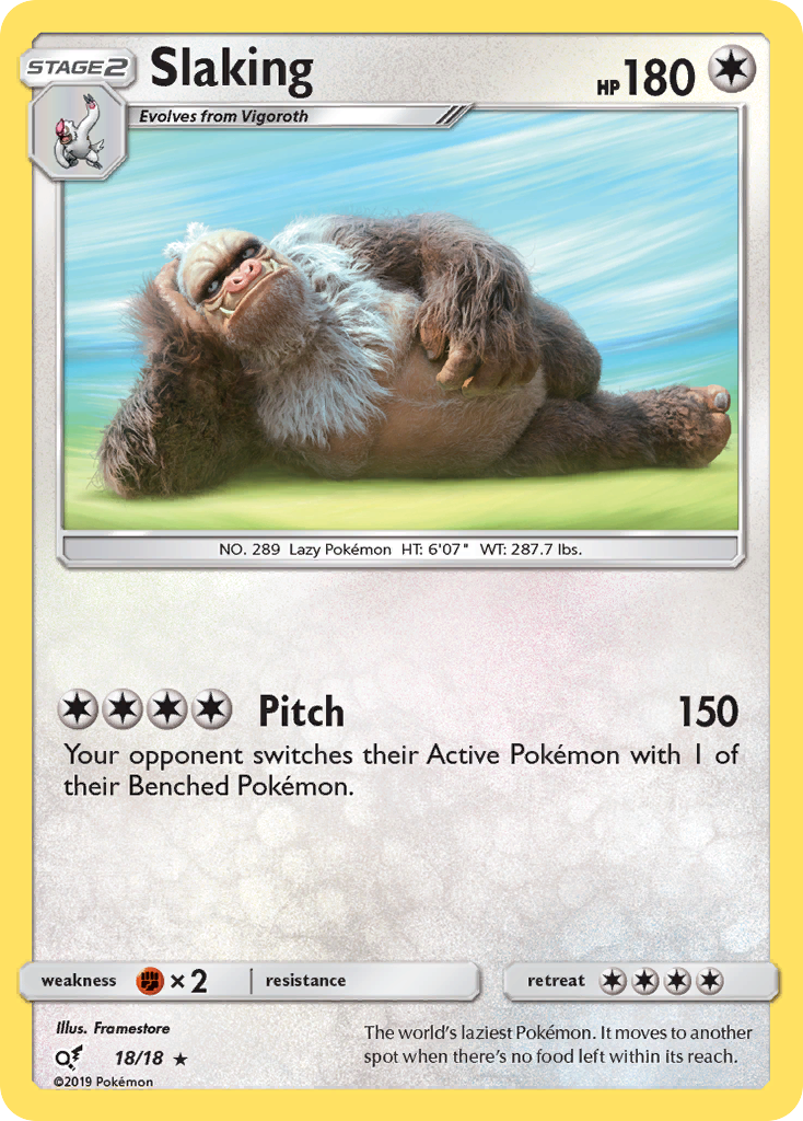 Slaking — illustrated card