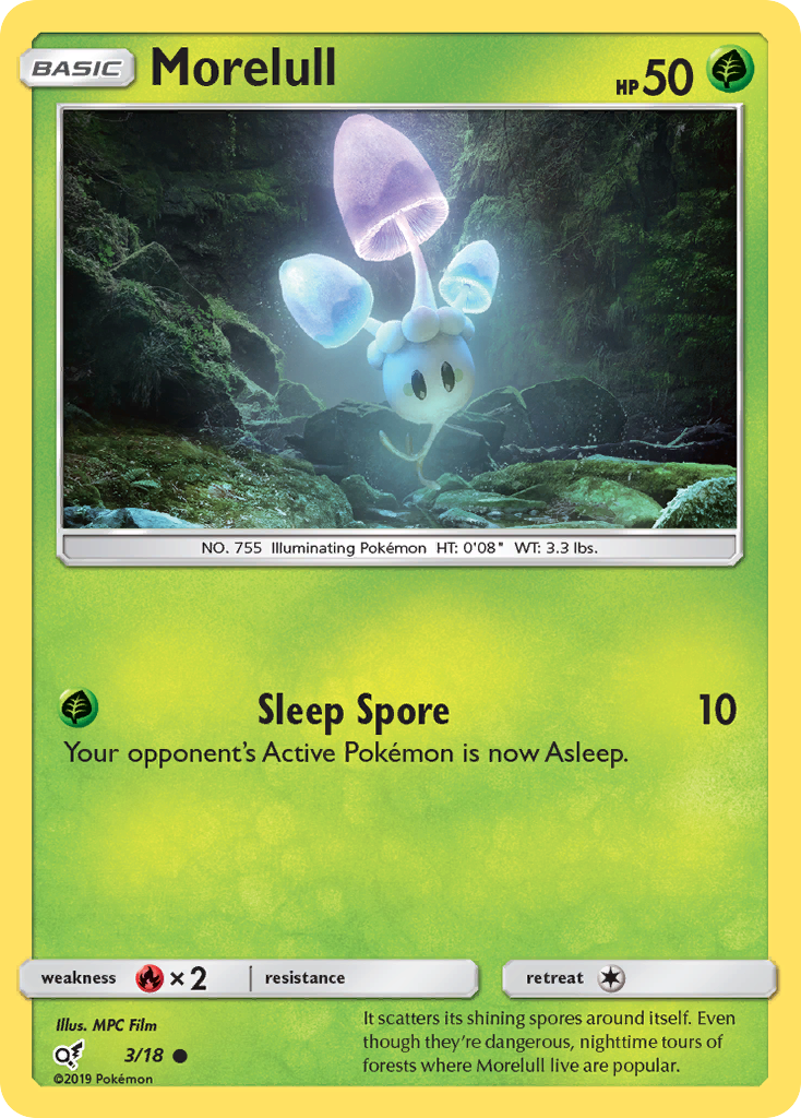 Morelull — illustrated card