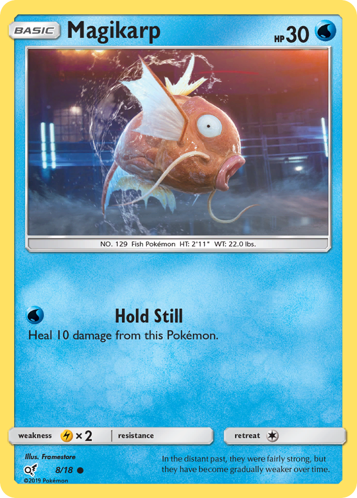 Magikarp — illustrated card