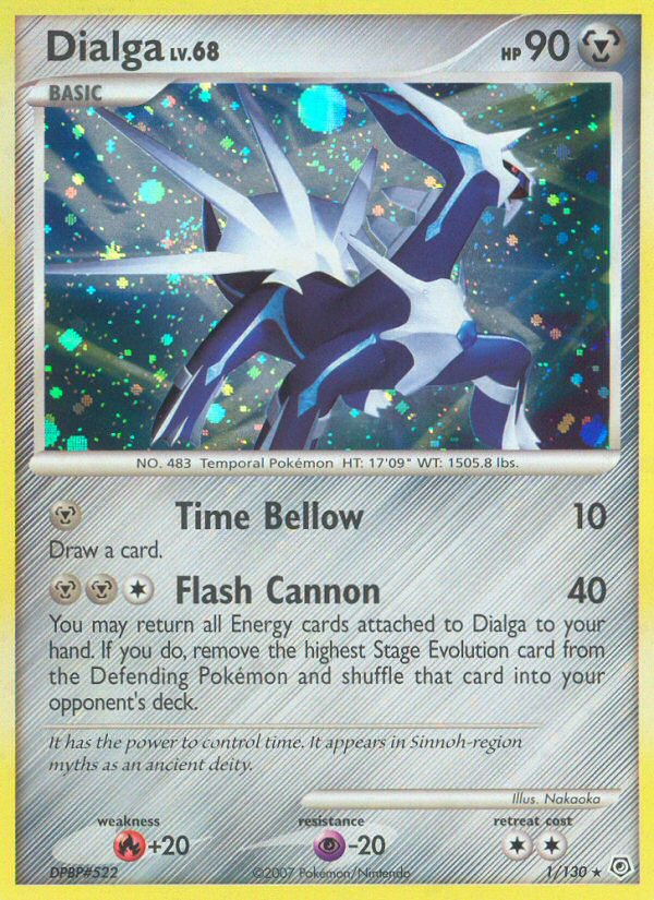 Dialga — illustrated card