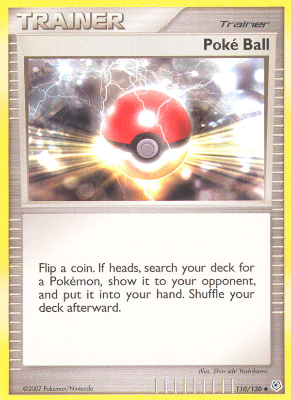 Poké Ball — illustrated card