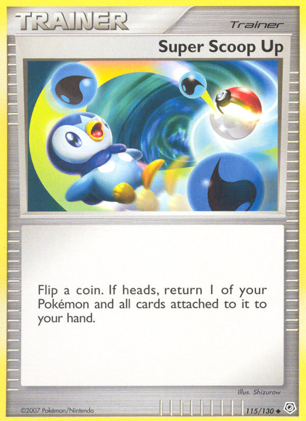 Super Scoop Up — illustrated card