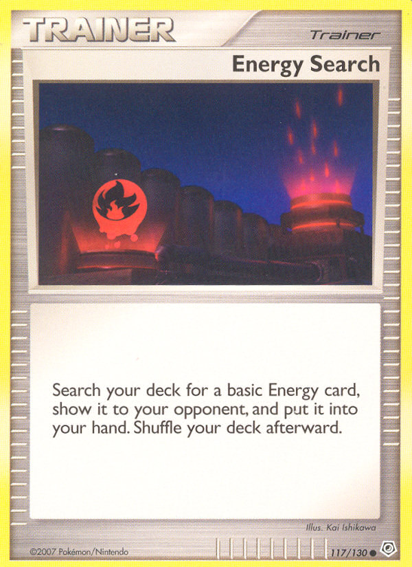 Energy Search — illustrated card