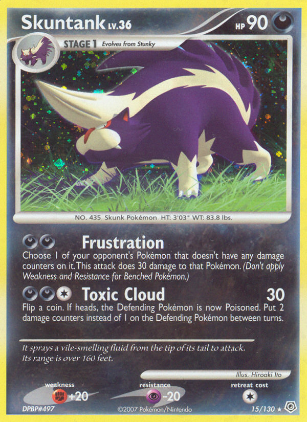 Skuntank — illustrated card