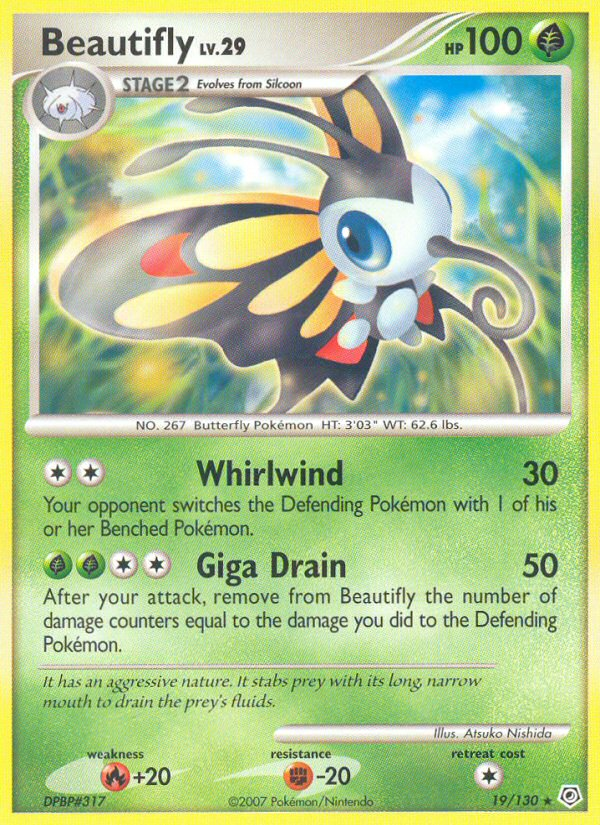 Beautifly — illustrated card