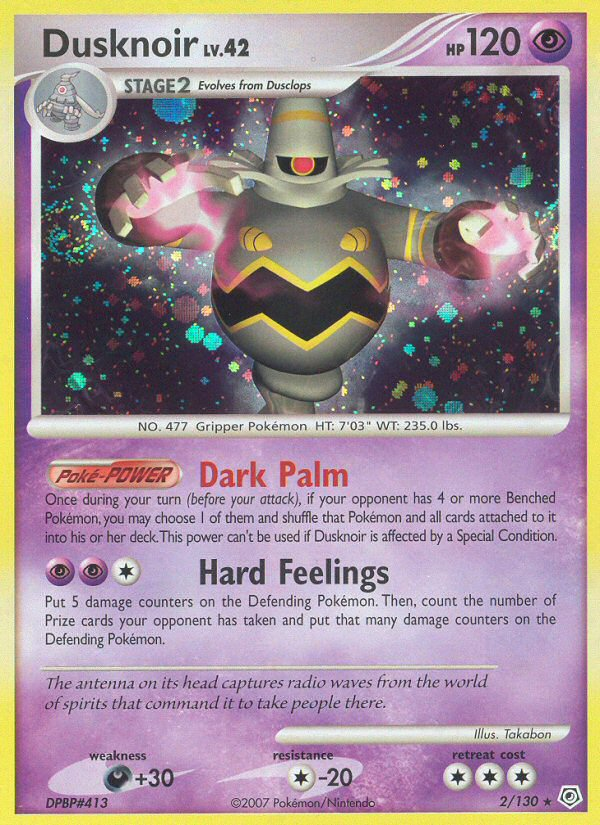 Dusknoir — illustrated card