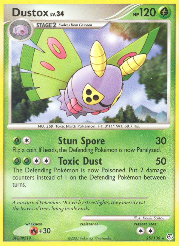 Dustox — illustrated card