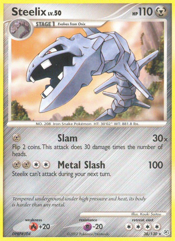 Steelix — illustrated card