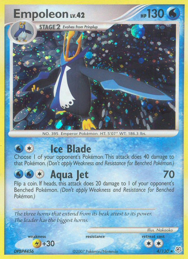 Empoleon — illustrated card