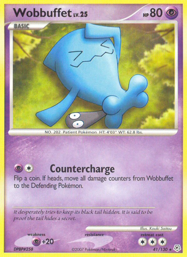 Wobbuffet — illustrated card